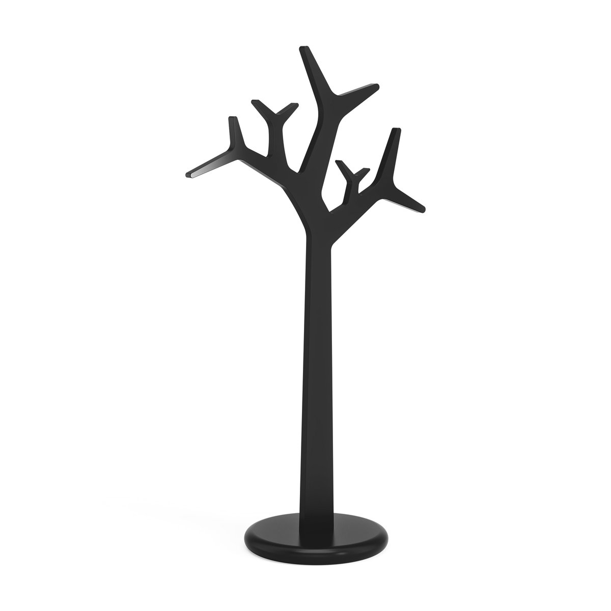 Swedese Tree Kleiderhaken Boden 134cm Schwarz