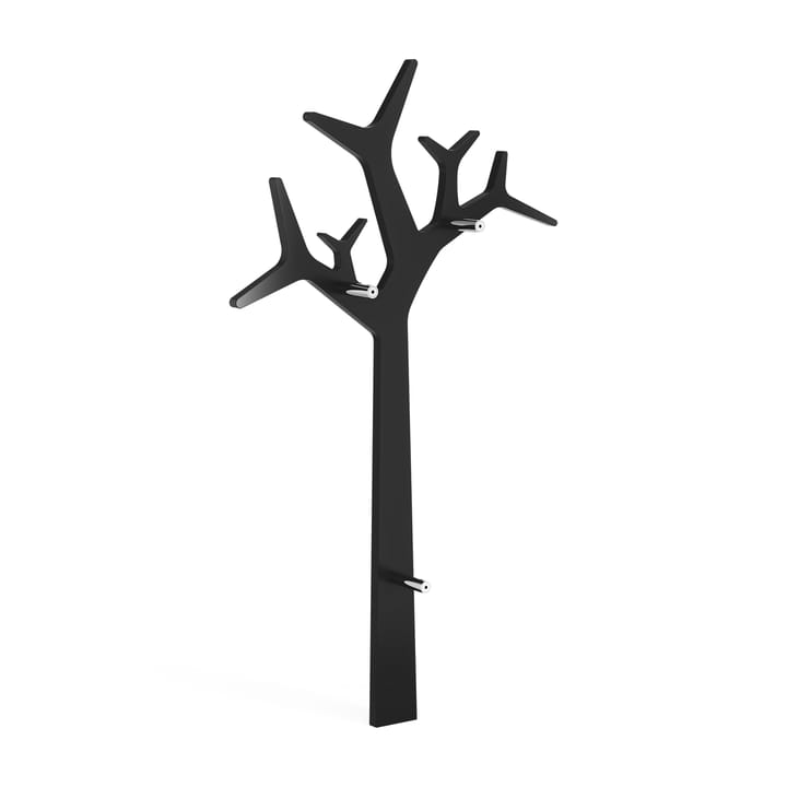 Tree Kleiderhaken Wand 134cm, Schwarz Swedese