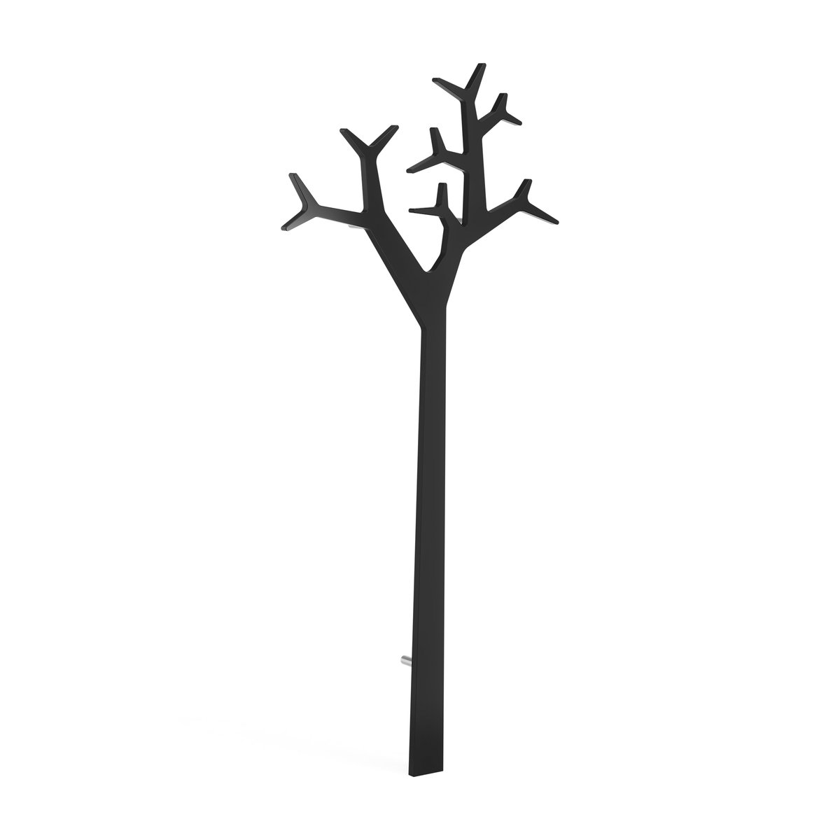 Swedese Tree Kleiderhaken Wand 194cm Schwarz