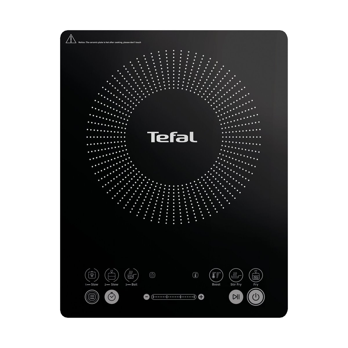 Tefal Everyday Slim Induktionskochfeld Schwarz