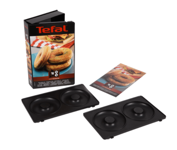 Snack Collection Bagel Teller für Sandwichgrill - Schwarz - Tefal