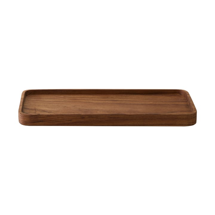 Teak Tablett 12,5x27,5 cm, Braun Tell Me More