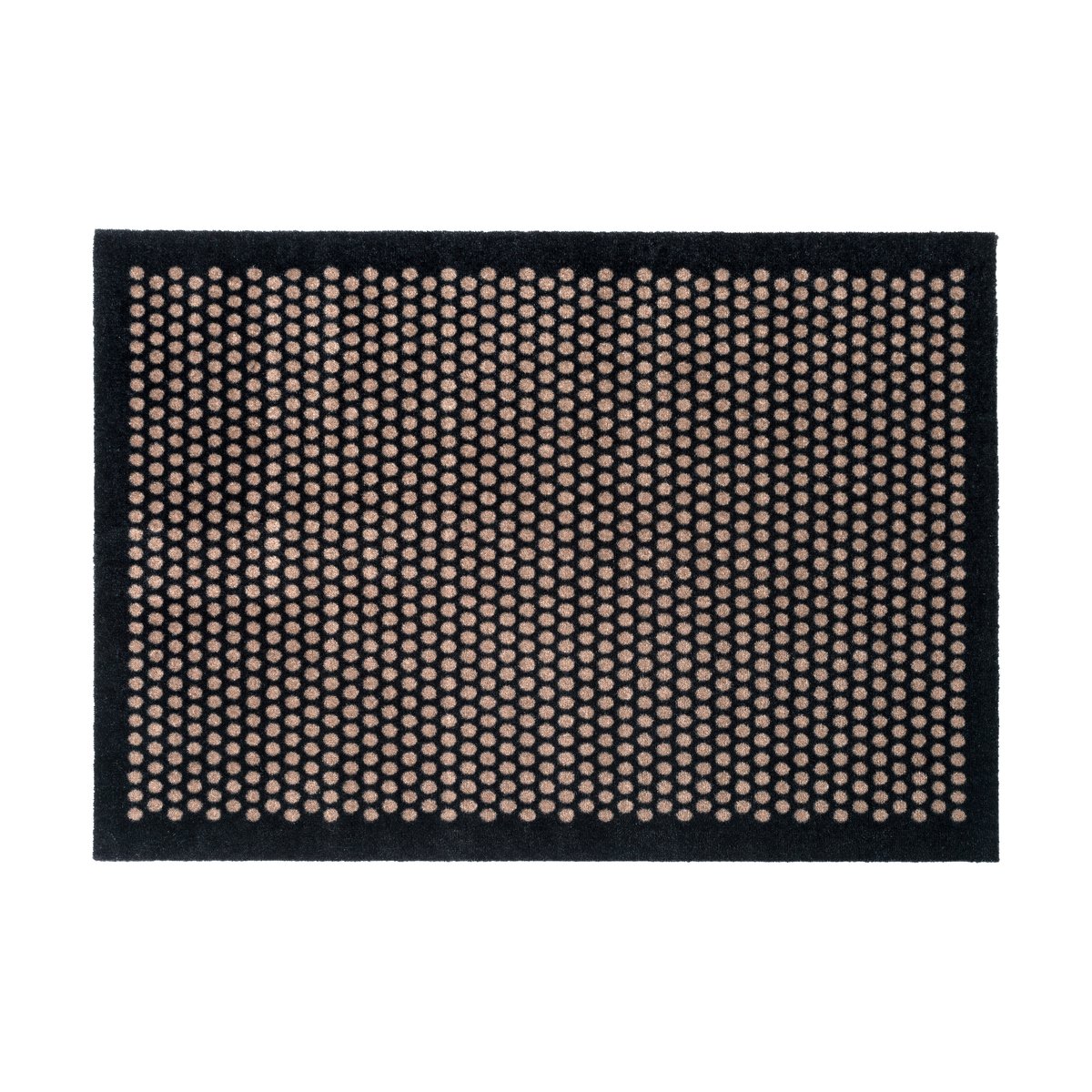 tica copenhagen Dot Fußabstreifer Black-sand, 90 x 130cm