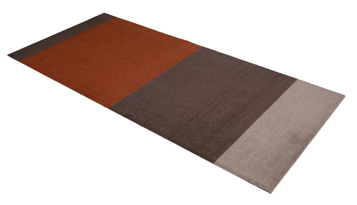 Stripes by tica, horizontal, Flurteppich, Brown-terrakotta 90 x 200cm tica copenhagen