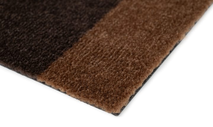 Stripes by tica, horizontal, Flurteppich, Cognac-dark brown-black, 90x200 cm tica copenhagen