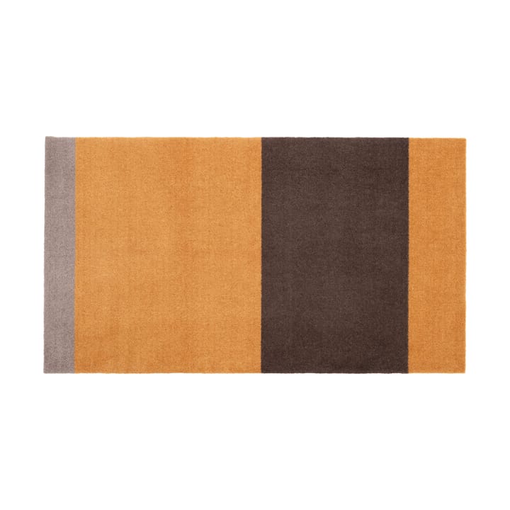 Stripes by tica, horizontal, Flurteppich - Dijon-brown-sand, 67 x 120cm - tica copenhagen