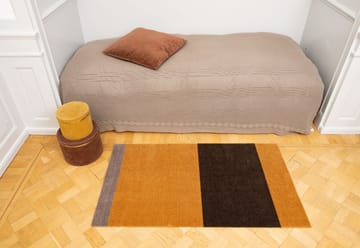 Stripes by tica, horizontal, Flurteppich - Dijon-brown-sand, 67 x 120cm - tica copenhagen