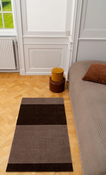 Stripes by tica, horizontal, Flurteppich - Sand-brown, 67 x 120cm - tica copenhagen