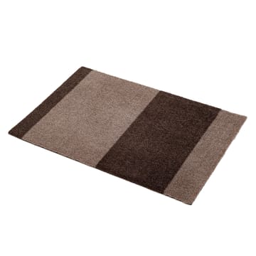 Stripes by tica, horizontal, Fußabstreifer - Sand-brown, 40 x 60cm - tica copenhagen