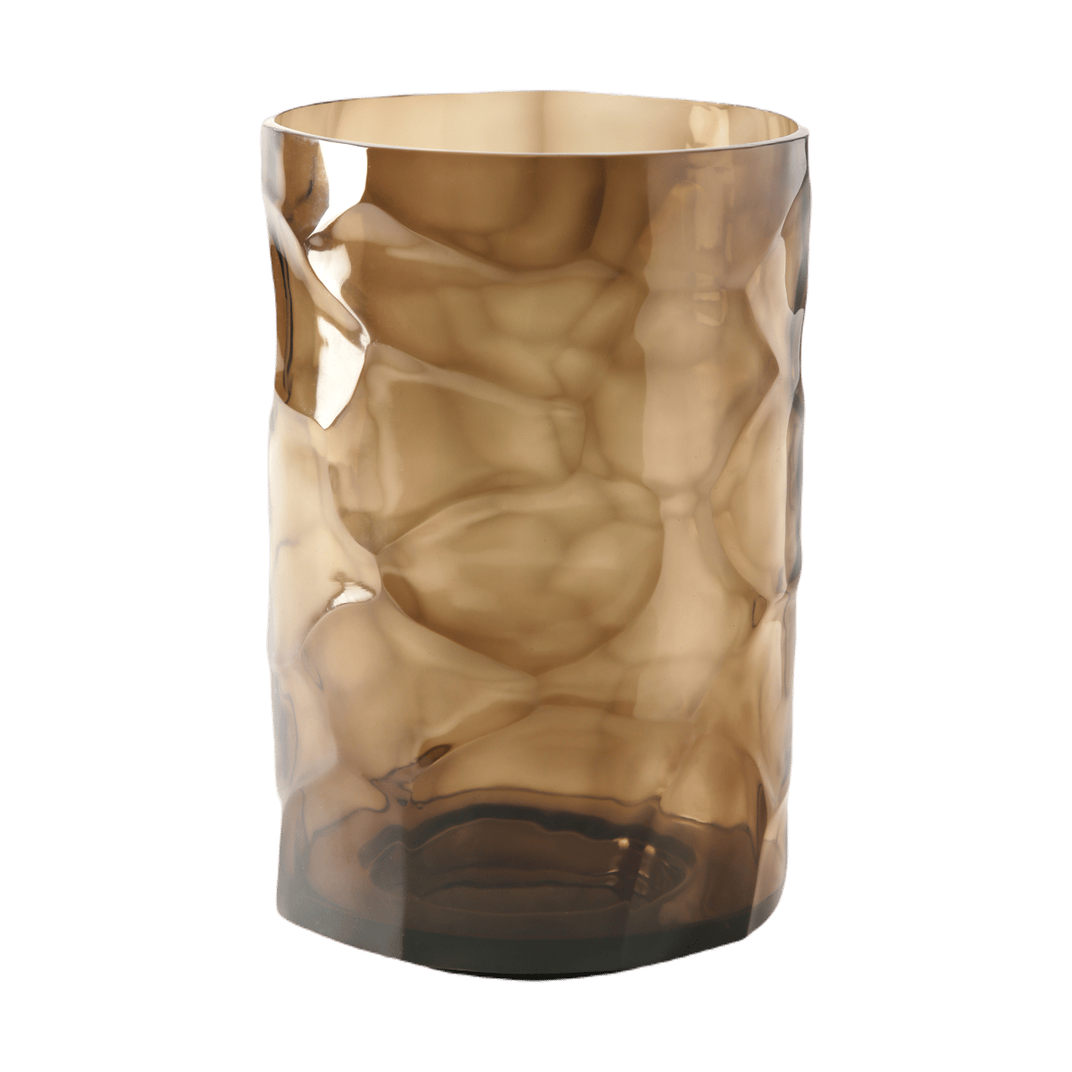 Tinted Aurell Vase Ø20x32 cm Brown