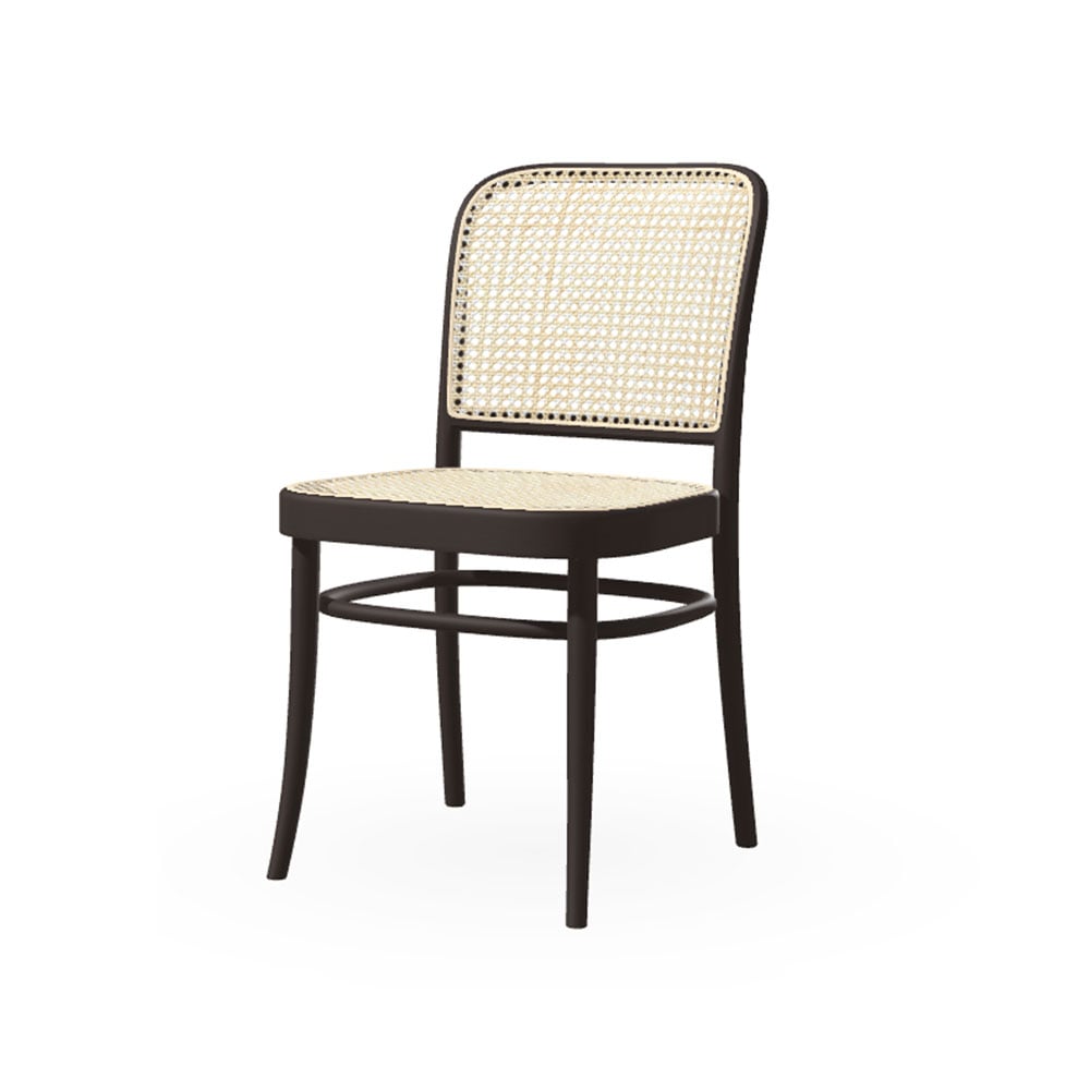 TON Ton no.811 Stuhl Rattan Coffee B4-New Rattan