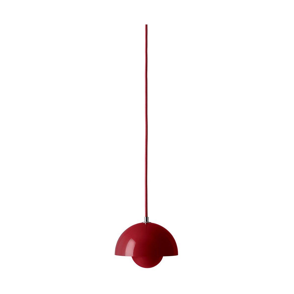 &Tradition Flowerpot VP10 Pendelleuchte Vermilion red