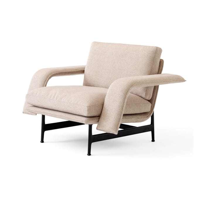 Meantime AV29 Lounge-Sessel - Warm black-Hallingdal 0220 - &Tradition