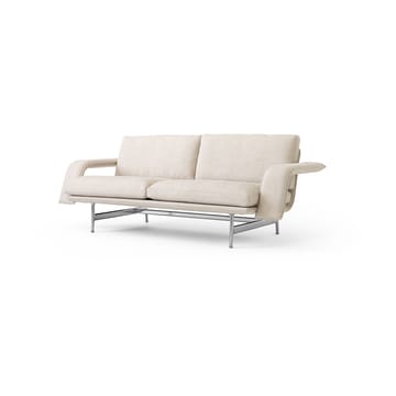 Meantime AV30 2-Sitzer Sofa - Pol. aluminium-Ecriture 0210 - &Tradition