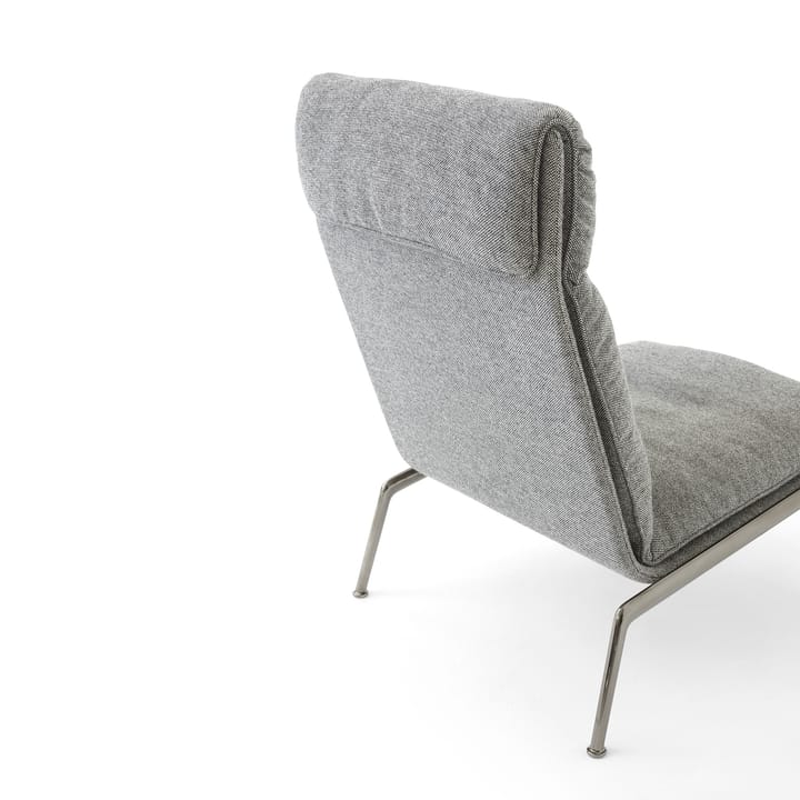 Muno LN16 High back Lounge-Sessel, Dark chrome-Hallingdal 0126 &Tradition