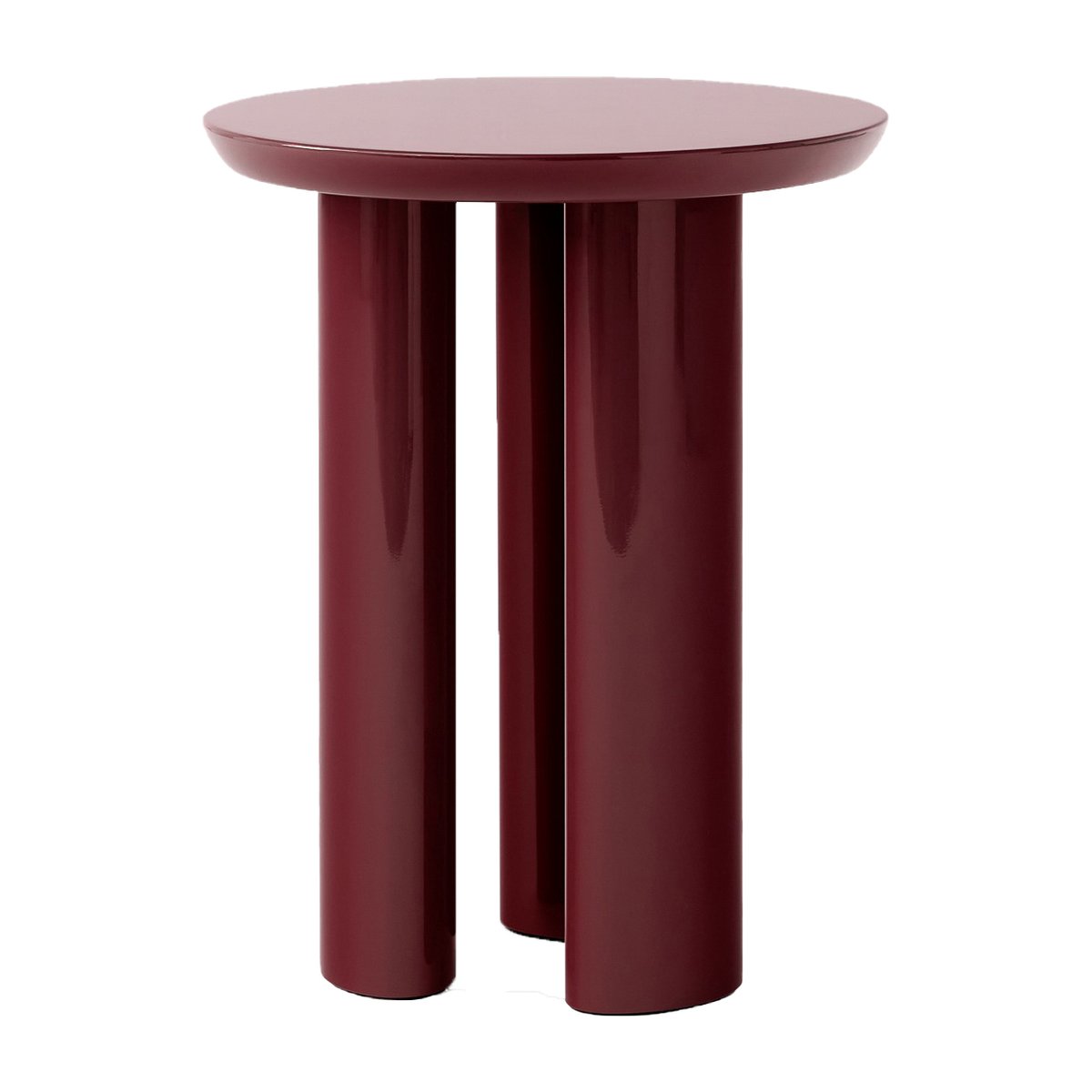 &Tradition Tung JA3 Beistelltisch Burgundy Red