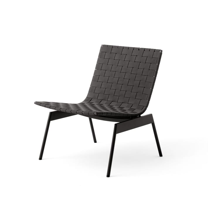 Ville Outdoor AV44 lounge chair - Warm black - &Tradition