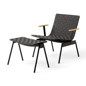 Ville Outdoor AV46 Fußhocker - Warm black - &Tradition