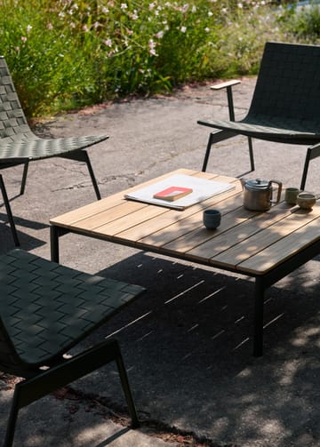 Ville Outdoor AV50 Beistelltisch - Bronze green-teak - &Tradition