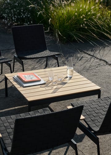 Ville Outdoor AV50 Beistelltisch - Warm black-teak - &Tradition