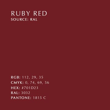 Asteria Deckeneleuchte - Ruby (weinrot) - Umage