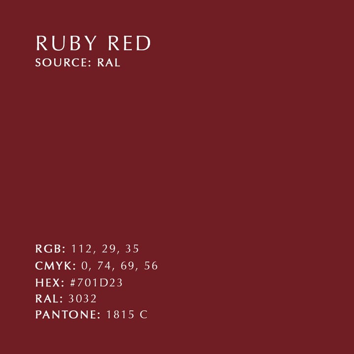 Asteria Deckeneleuchte, Ruby (weinrot) Umage