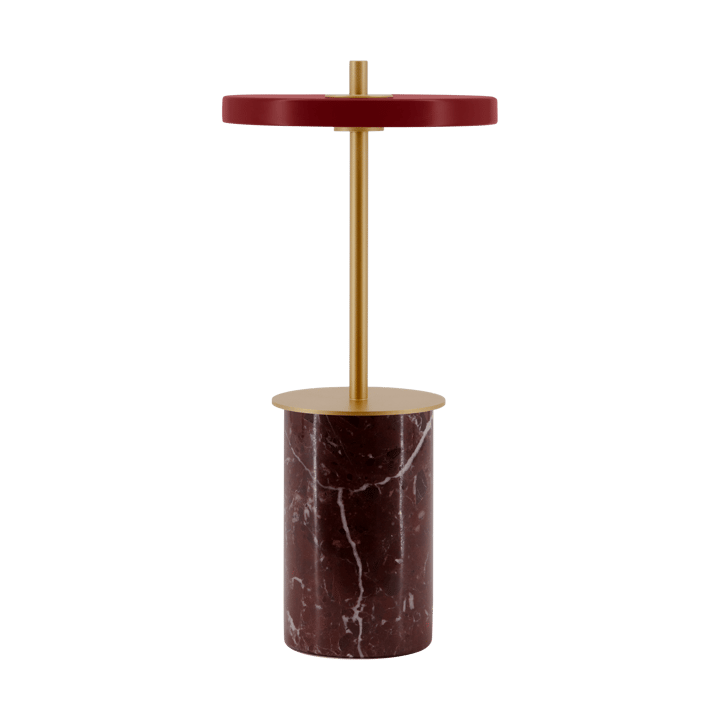 Asteria Move Mini Tischleuchte Ø12x25,5 cm - Red marble - Umage