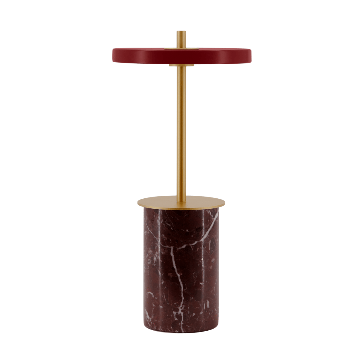 Umage Asteria Move Mini Tischleuchte Ø12x25,5 cm Red marble