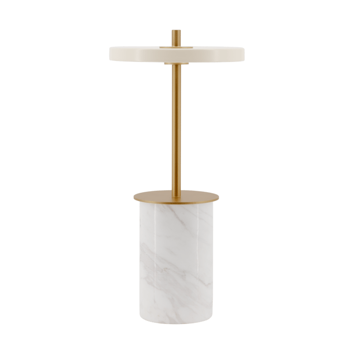 Asteria Move Mini Tischleuchte Ø12x25,5 cm - White marble - Umage