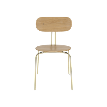 Curious Stuhl - Oak-brass legs - Umage