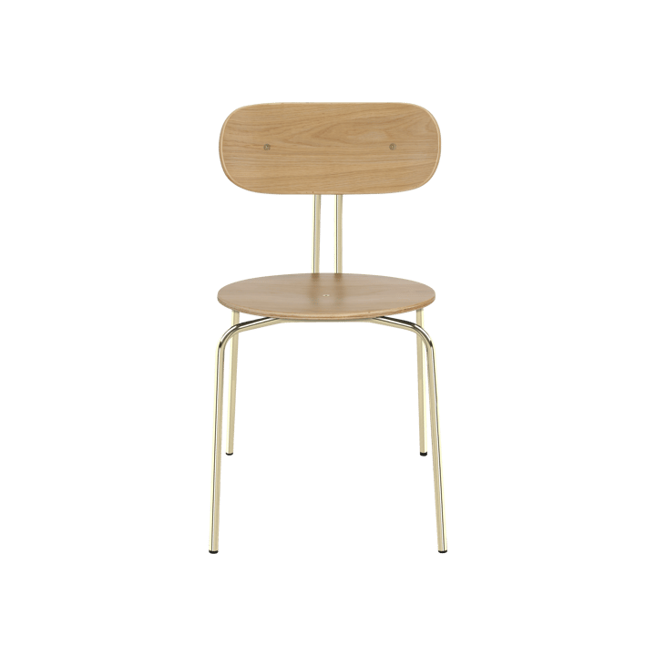 Curious Stuhl, Oak-brass legs Umage