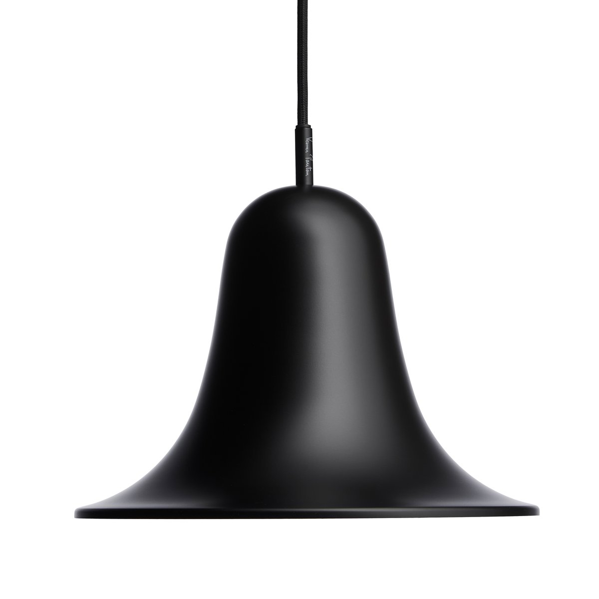 Verpan Pantop Pendelleuchte Ø23 cm Matt black