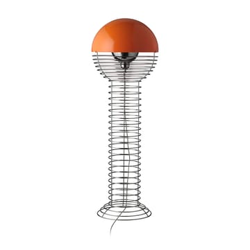 Wire Stehleuchte - Chrome-orange - Verpan