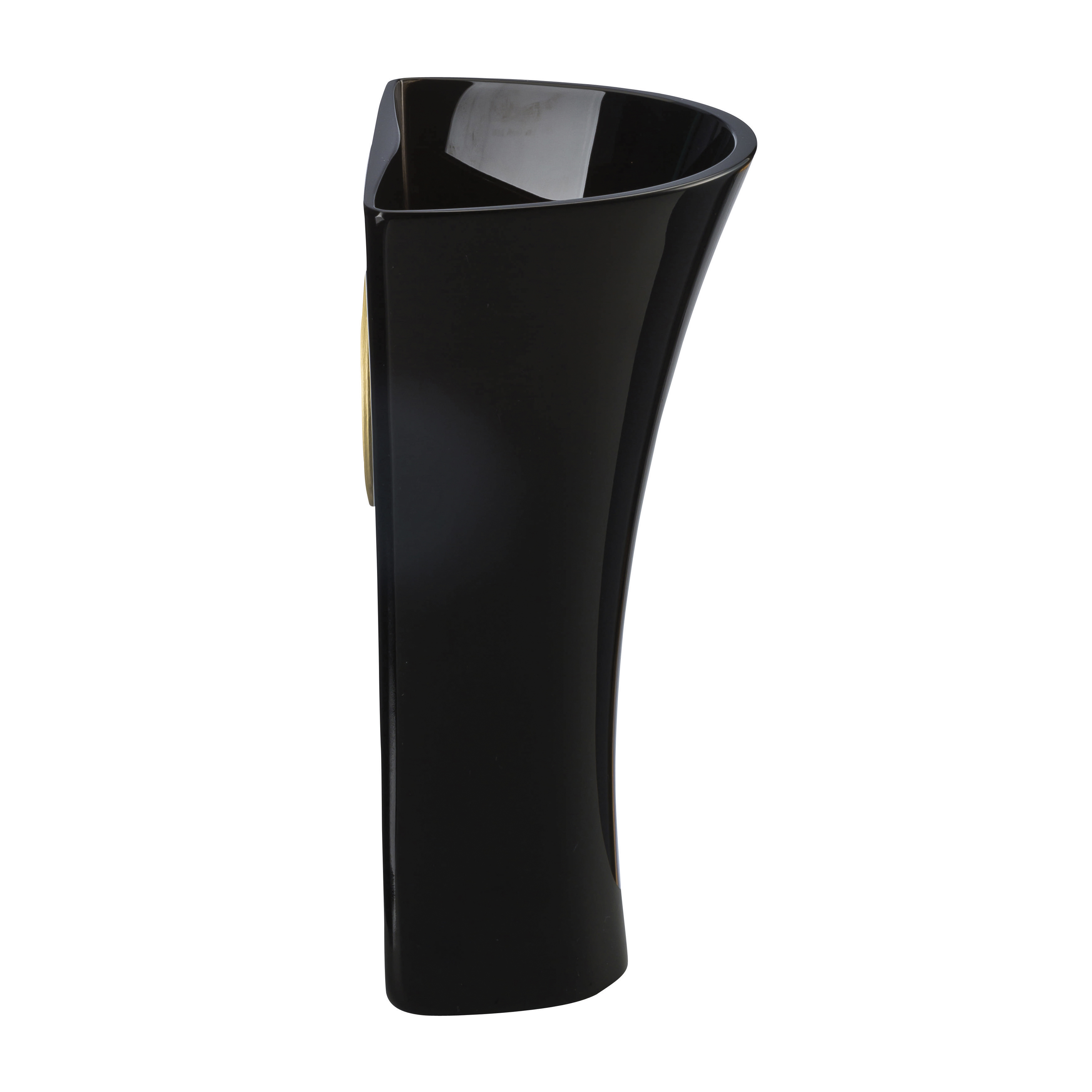 versace vase schwarz