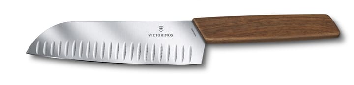 Swiss Modern Santokumesser 17 cm - Braun - Victorinox