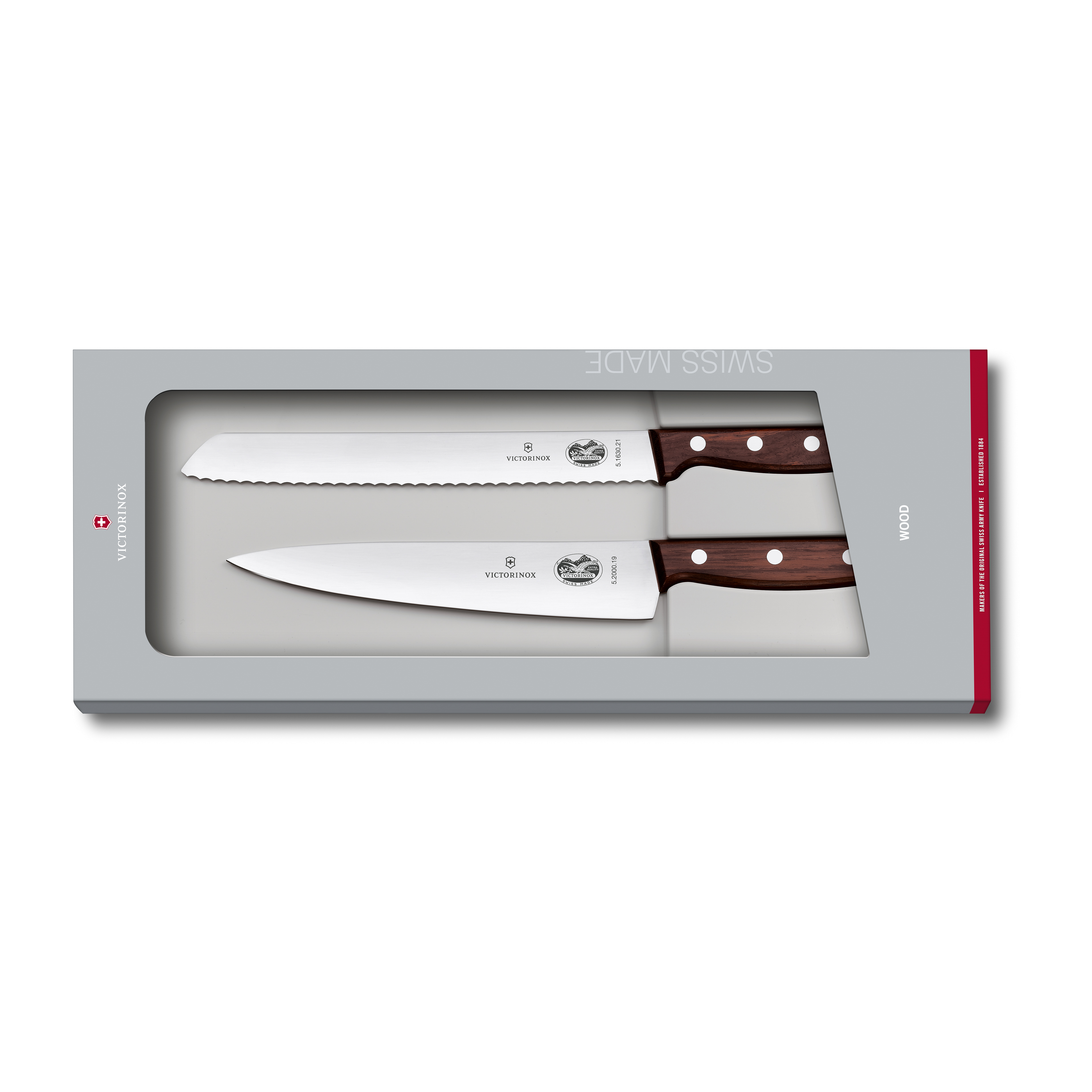 Wood Messerset Brotmesser K Chenmesser Von Victorinox Online Kaufen Bei Nordicnest De