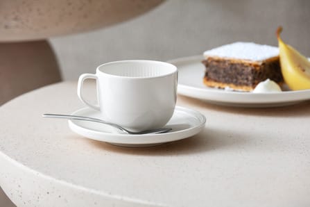 Afina Tasse mit Untertasse, White Villeroy & Boch