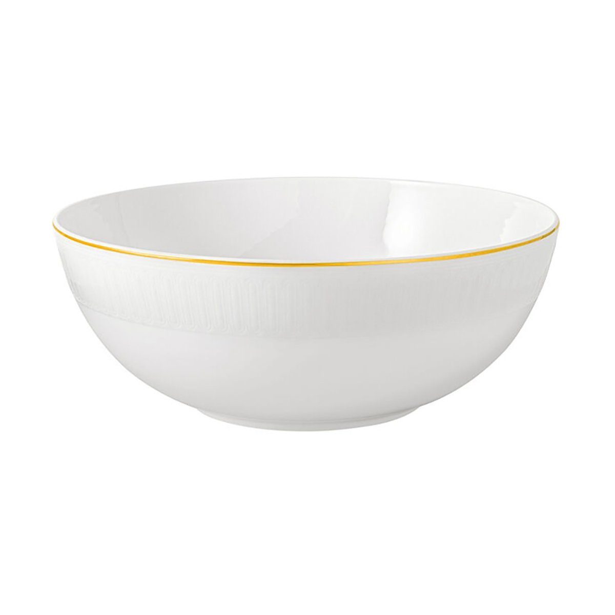 Villeroy & Boch Château Septfontaines Salatschale Ø22,5cm Weiß-gold