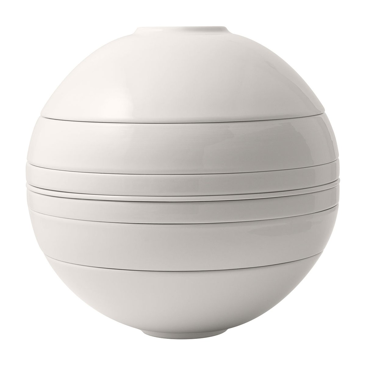 Villeroy & Boch Iconic La Boule Service 7 Teile Weiß