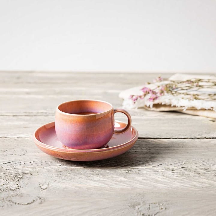 Perlemore Espressoteller Ø12 cm - Coral - Villeroy & Boch