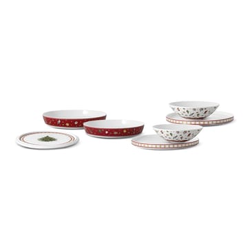 Toy's Delight La Boule Service 7 Teile - Weiß-rot - Villeroy & Boch