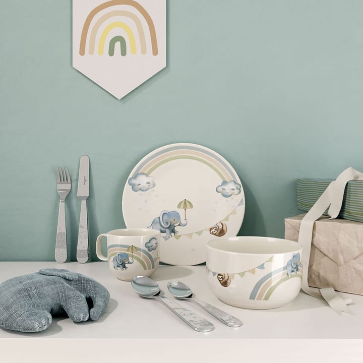 Walk like an Elephant Kindergeschirr und Besteck, 7 Teile Villeroy & Boch