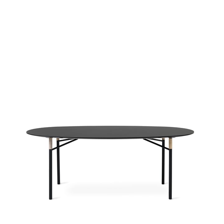 Affinity Esstisch 108x200 cm - Black, ellipse - Warm Nordic