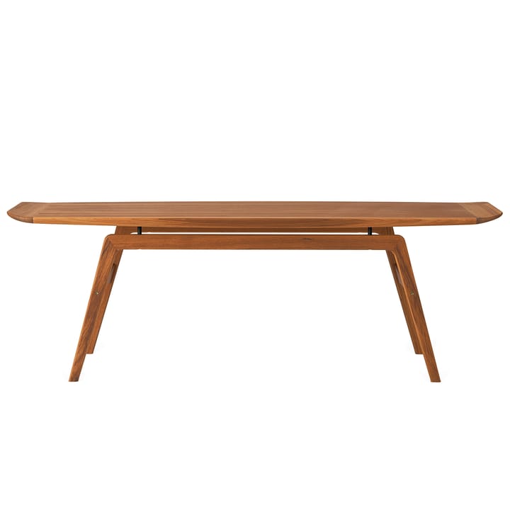 Surfboard Beistelltisch 152x52cm, Teak Warm Nordic