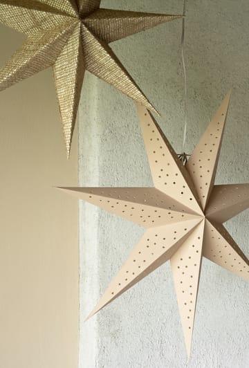 Stella Adventsstern beige - Ø60cm - Watt & Veke