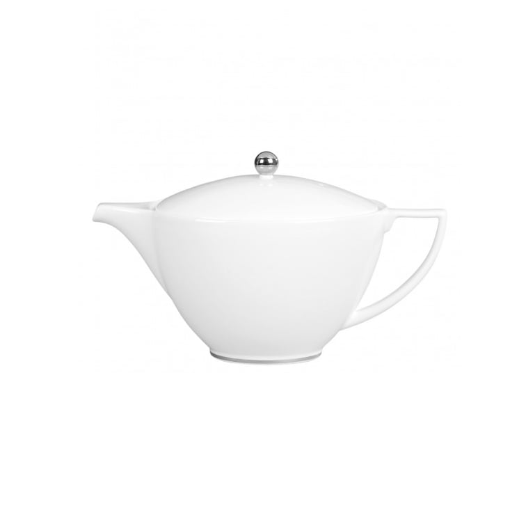 Wedgwood Platinum Teekanne Weiß