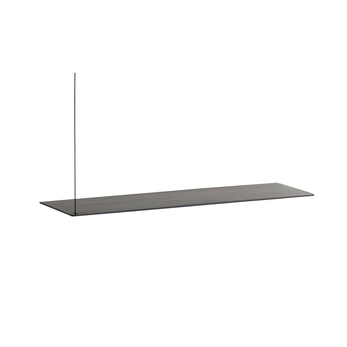 Woud Stedge Add-on Regal 80 cm Eiche schwarz bemalt