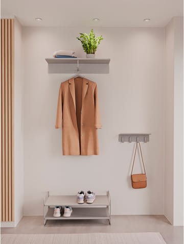 A-Coat rack Hutablage - Weiches Grau - Zone Denmark