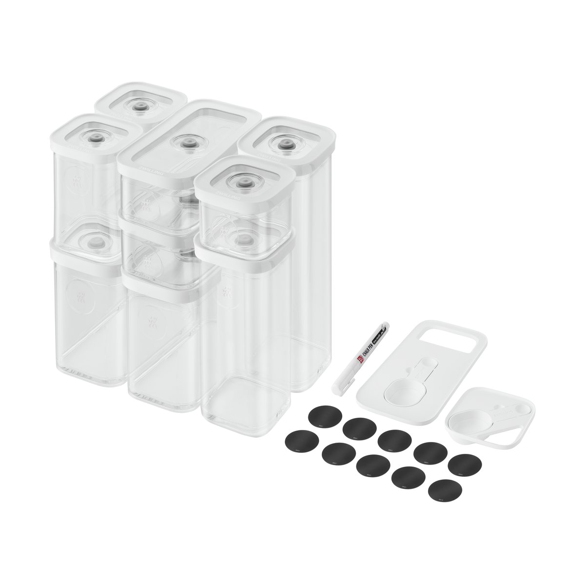 Zwilling CUBE Aufbewahrungsset S/M12 12-teilig