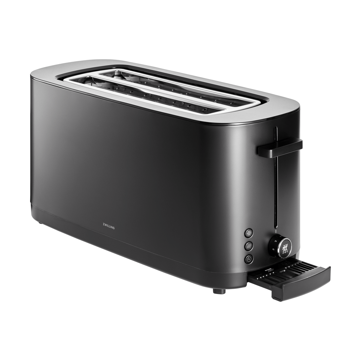 Zwilling Zwilling Toaster 2 lange Röstfächer 45,5 cm Schwarz